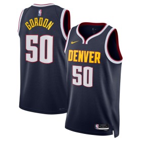Dres Denver Nuggets Aaron Gordon 50 Nike 2022-23 Icon Edition Navy Swingman